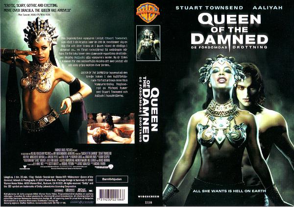 QUEEN OF THE DAMNED (vhs-omslag)