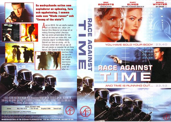 RACE AGAINST TIME (vhs-omslag)
