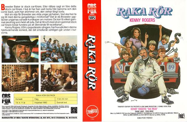 RAKA RÖR (vhs-omslag)