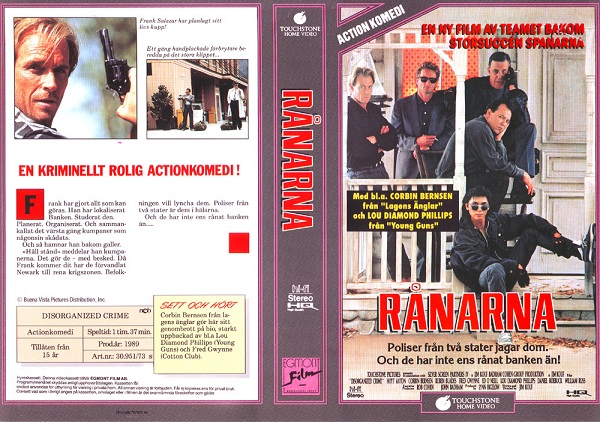RÅNARNA (Vhs-Omslag)
