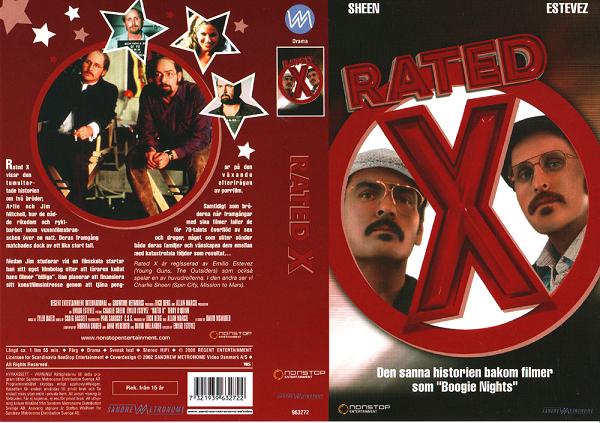 RATED X (vhs-omslag)