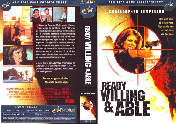 READY, WILLING & ABLE (Vhs-Omslag)