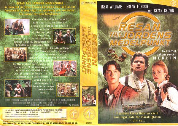 RESAN TILL JORDENS MEDELPUNKT (vhs-omslag)