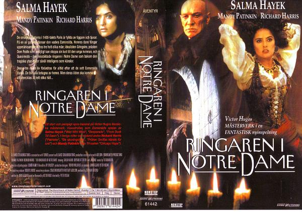 RINGAREN I NOTRE DAME (vhs-omslag)