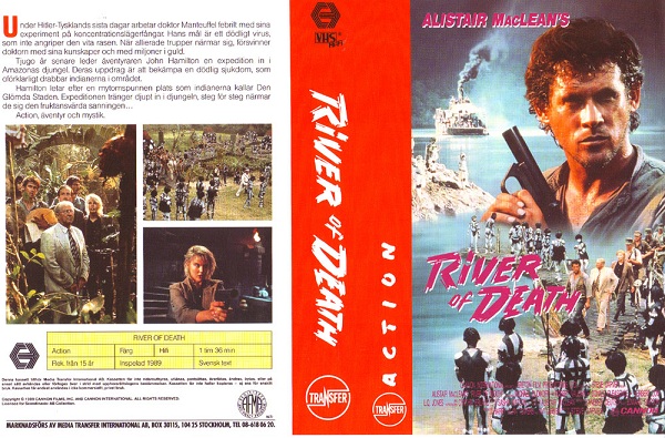 RIVER OF DEATH (vhs-omslag)