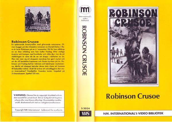S 2024 ROBINSON CRUSOE (VHS)
