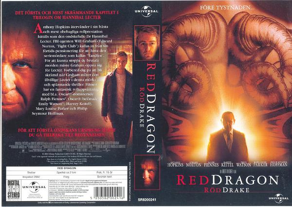 RED DRAGON (vhs-omslag)