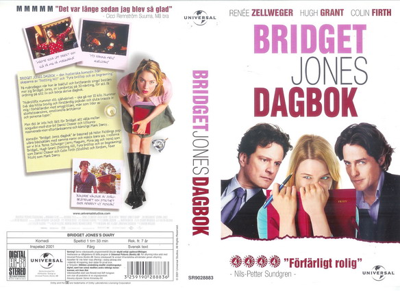BRIDGET JONES DAGBOK (VHS)