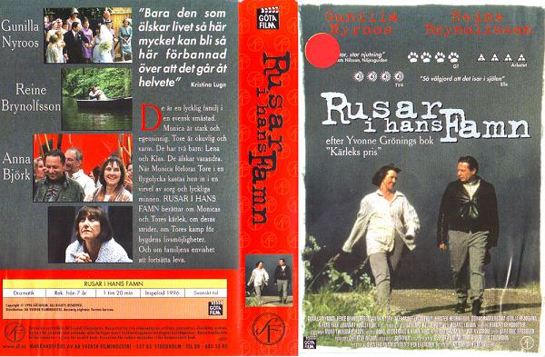 RUSAR I HANS FAMN (vhs-omslag)