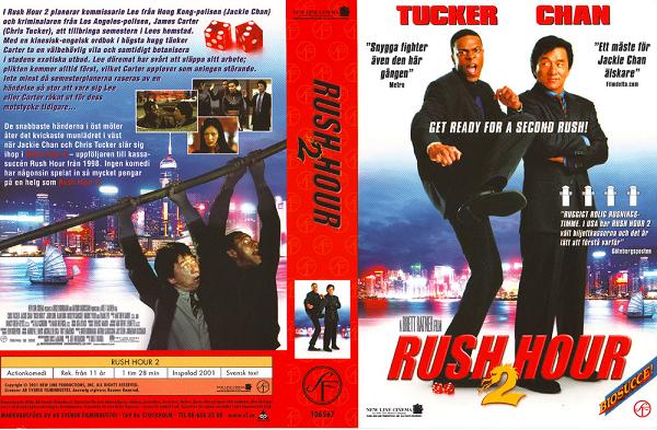 RUSH HOUR 2 (vhs-omslag)