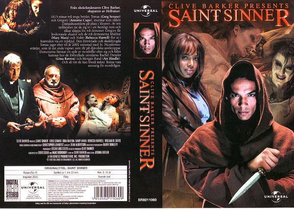 SAINT SINNER (vhs-omslag)