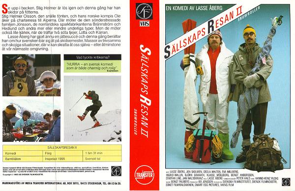 SÄLLSKAPSRESAN 2 (VHS)
