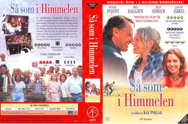 SÅ SOM I HIMMELEN (VHS)