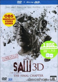 Saw 3D (Blu-ray 3D + DVD) BEG