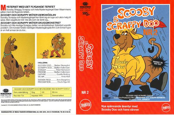 SCOOBY & SCRAPPY DOO NR 2 (vhs-omslag)