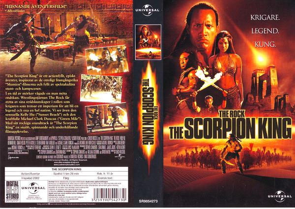 SCORPION KING (vhs-omslag)