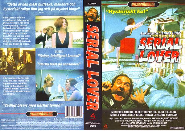 SERIAL LOVER (vhs-omslag)