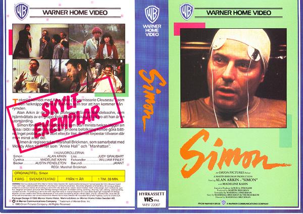 SIMON (vhs-omslag)