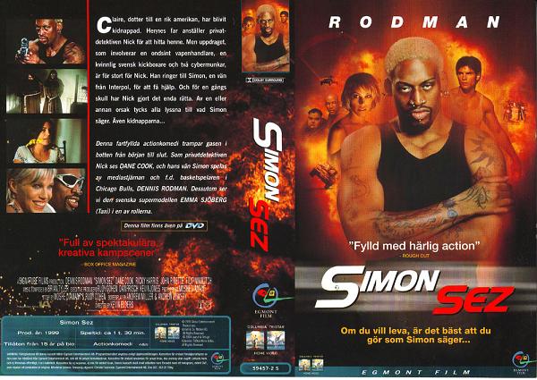 SIMON SEZ (Vhs-Omslag)