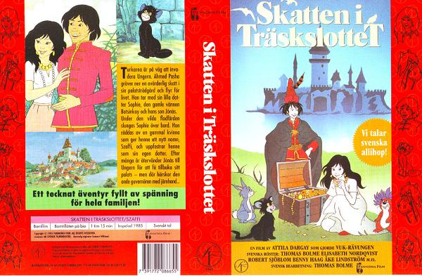 SKATTEN I TRÄSKSLOTTET (VHS)