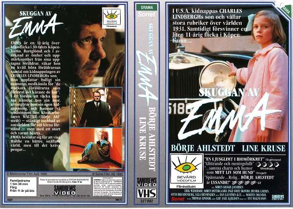 SKUGGAN AV EMMA (vhs-omslag)