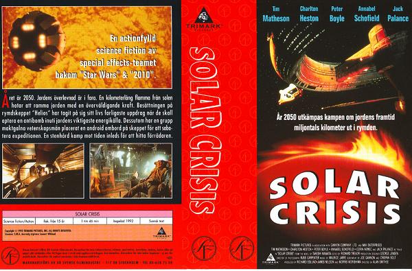 SOLAR CRISIS (vhs-omslag)