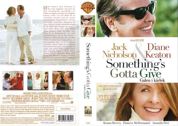 31954 SOMETHING'S GOTTA GIVE (VHS)