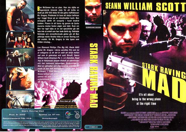 STARK RAVING MAD (VHS)