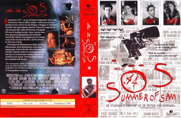SUMMER OF SAM (vhs-omslag)