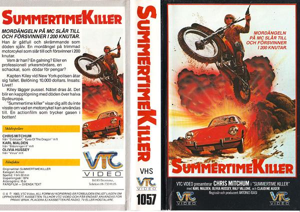 1057 SUMMERTIME KILLER (VHS)