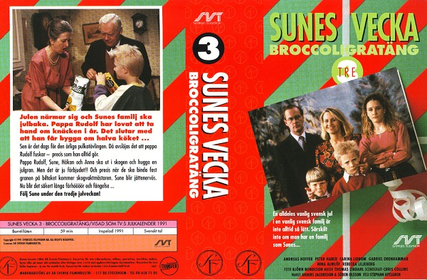 SUNES VECKA 3 - BROCCOLIGRATÄNG (VHS)