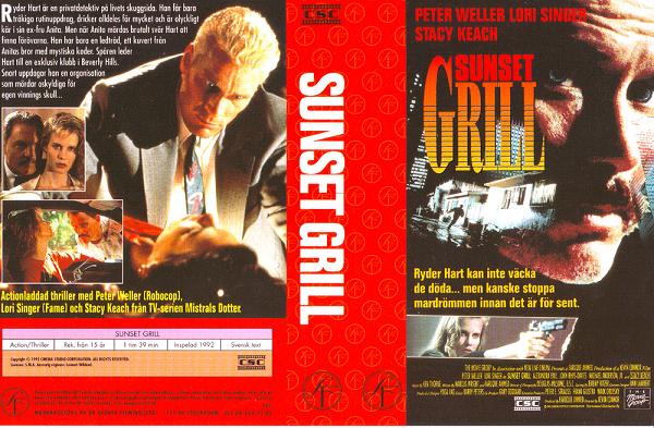 SUNSET GRILL (vhs-omslag)