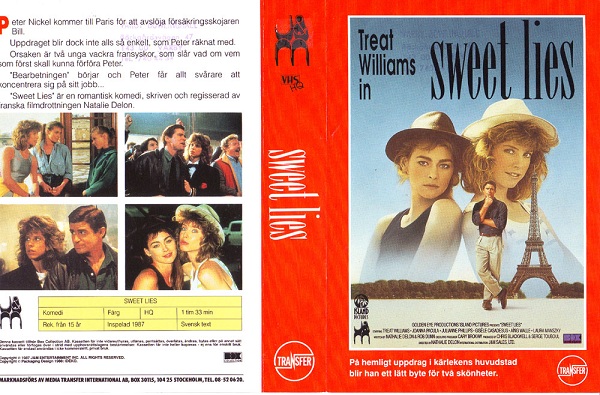 SWEET LIES (vhs-omslag)