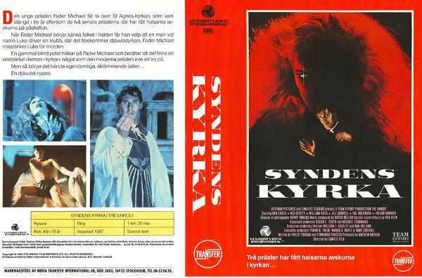 SYNDENS KYRKA (vhs-omslag)
