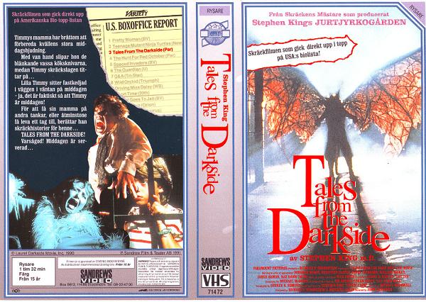 TALES FROM THE DARKSIDE(vhs-omslag)