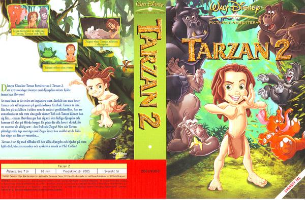 TARZAN 2 (vhs-omslag)