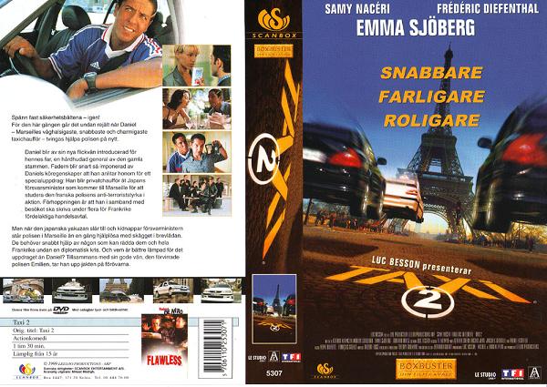 Taxi 2 (vhs-omslag)