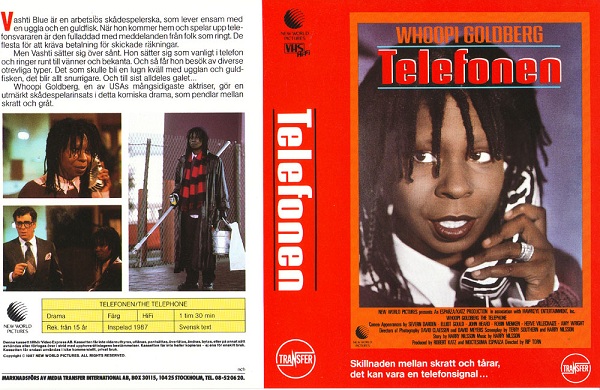TELEFONEN (vhs-omslag)