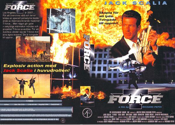 T-FORCE (vhs-omslag)