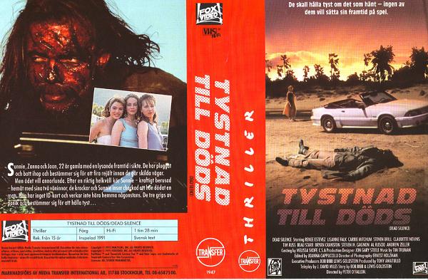 TYSTNAD TILL DÖDS (VHS)