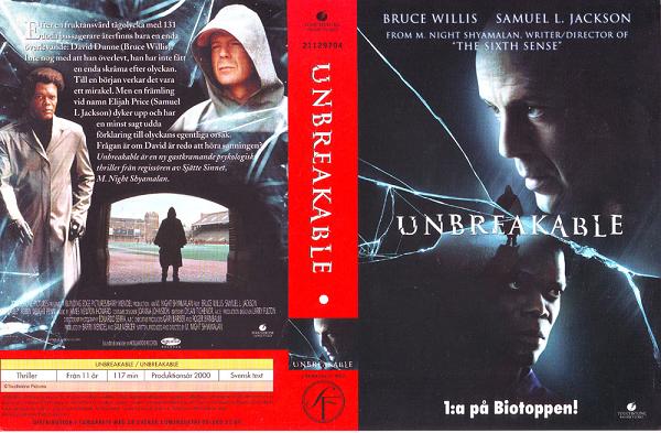 UNBREAKABLE (VHS)