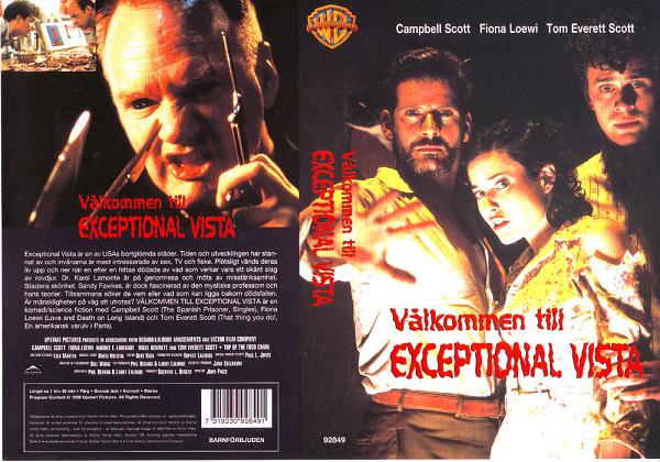 VÄLKOMMEN TILL EXCEPTIONAL VISTA (VHS)