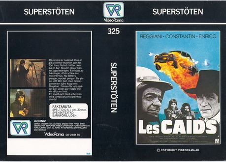 325-SUPERSTÖTEN (VHS) SVART