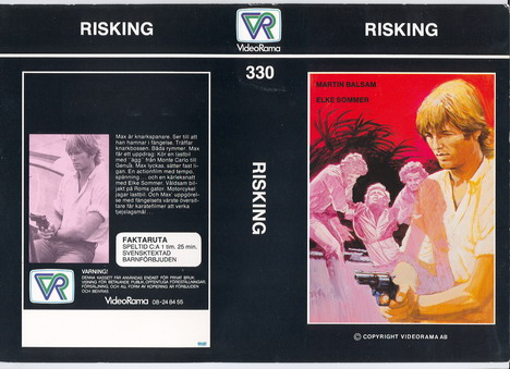 330 RISKING (VHS) SVART