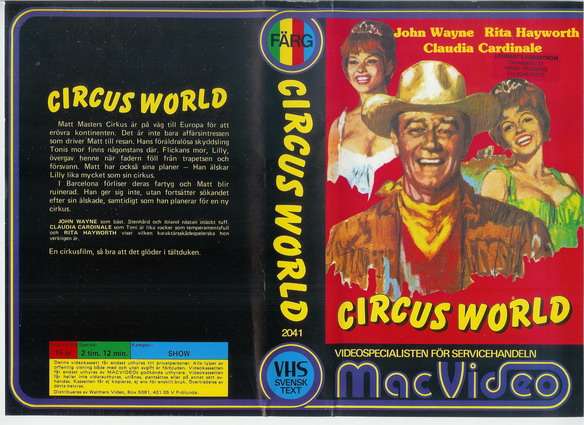 2041 CIRCUS WORLD (VHS)