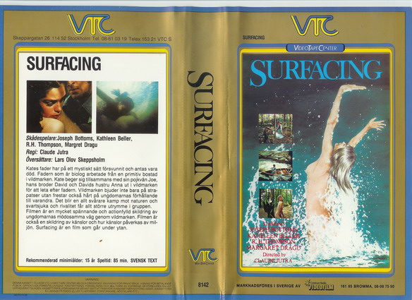 SURFACING (Vhs-omslag)