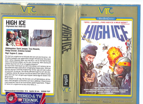 8124 HIGH ICE (VHS)