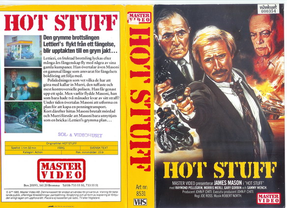 HOT STUFF (Vhs-Omslag)
