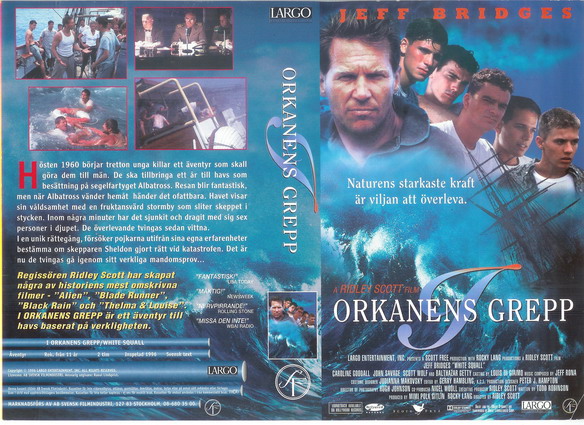 I ORKANENS GREPP (vhs-omslag)