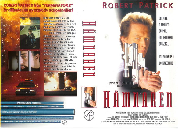 HÄMNAREN (vhs-omslag)